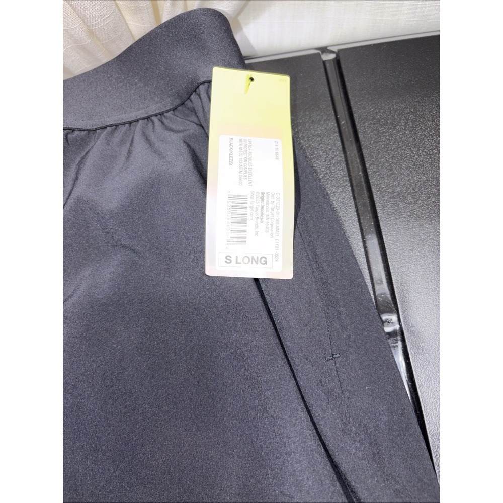 NWT All in Motion Black Active Light Skort High-Rise Athletic Skirt Small Long - Picture 3 of 11